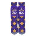 God First (Matthew 6:33) - Bible Verse Crew Socks